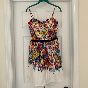 B Darlin Floral Formal Dress